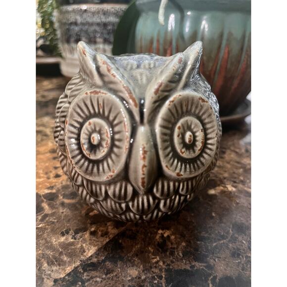 Ceramic Decorative Owl - Picture 1 of 6